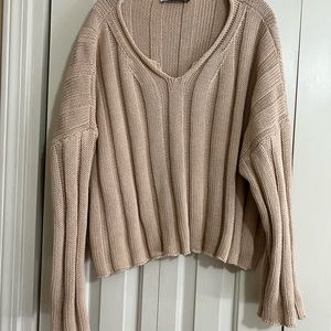 Zara Oversized Boxy Sweater.